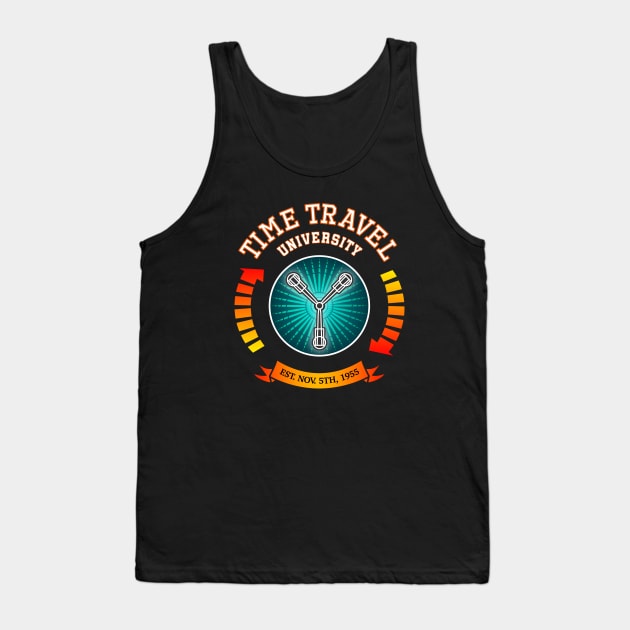 Time Travel University Tank Top by Dragonbudgie